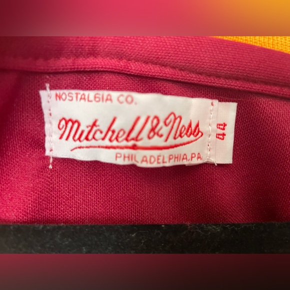 Men’s Mitchell & Ness Cleveland Cavaliers Jersey Lebron James - Picture 5 of 6